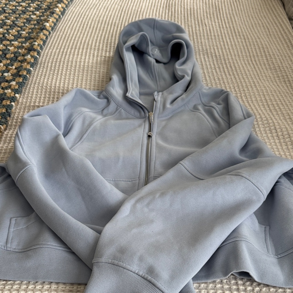 lululemon athletica Light Blue Hoodie